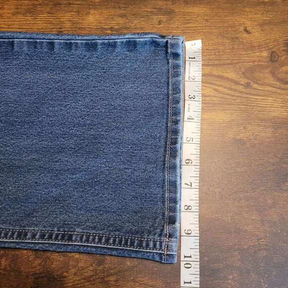 Maurices Jeans 22 S High Rise Relaxed Bootcut Medium Light Wash Stretch Western - Picture 9 of 10